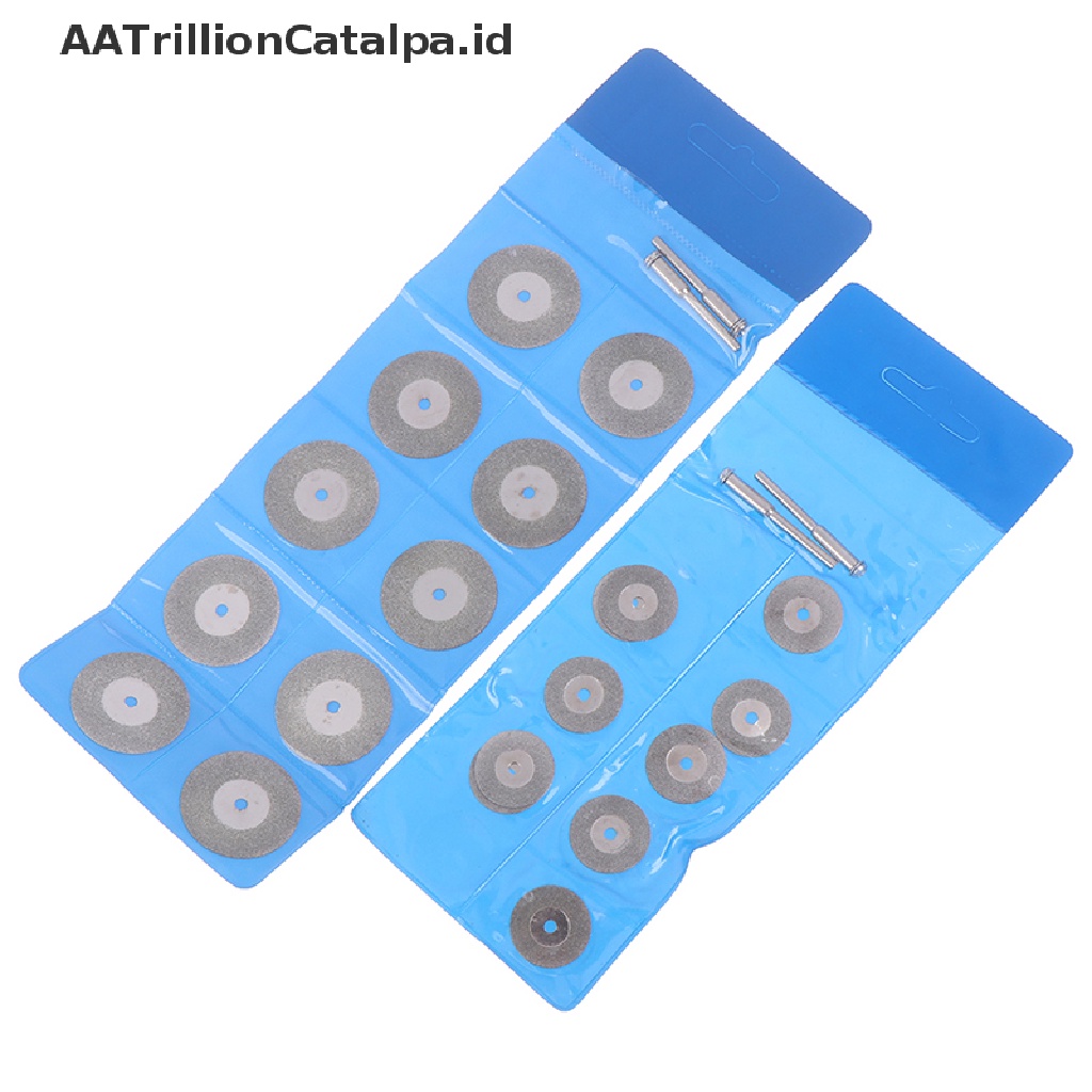 (AATrillionCatalpa) Mata Gergaji Potong Berlian Mini 30mm 22mm Untuk Bor Rotary Tool