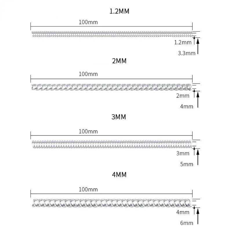 1pcs Pack Invisible Ring Size Adjuster for Loose Rings / Spiral Based Clear Any Ring Size Adjuster Tools