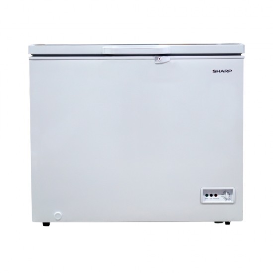 SHARP FRV150X Chest Freezer 140 Liter 89 Watt + Lampu