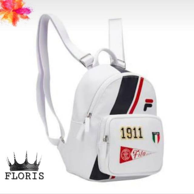 Ransel Clasik fila tas gendong tas sekolah tas wanita kekinian