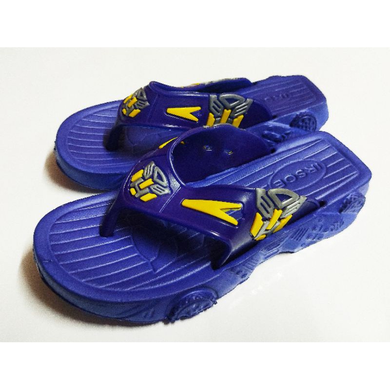 IRSOE - Sandal Jepit Anak Motif TRANSFORMERS Terbaru / Sandal Jepit Anak Termurah / Sandal Karet / FASHION ANAK-ANAK PRIA/ SANDAL JEPIT ANAK KRAKTER TRANSFORMER /SANDAL IMPORT