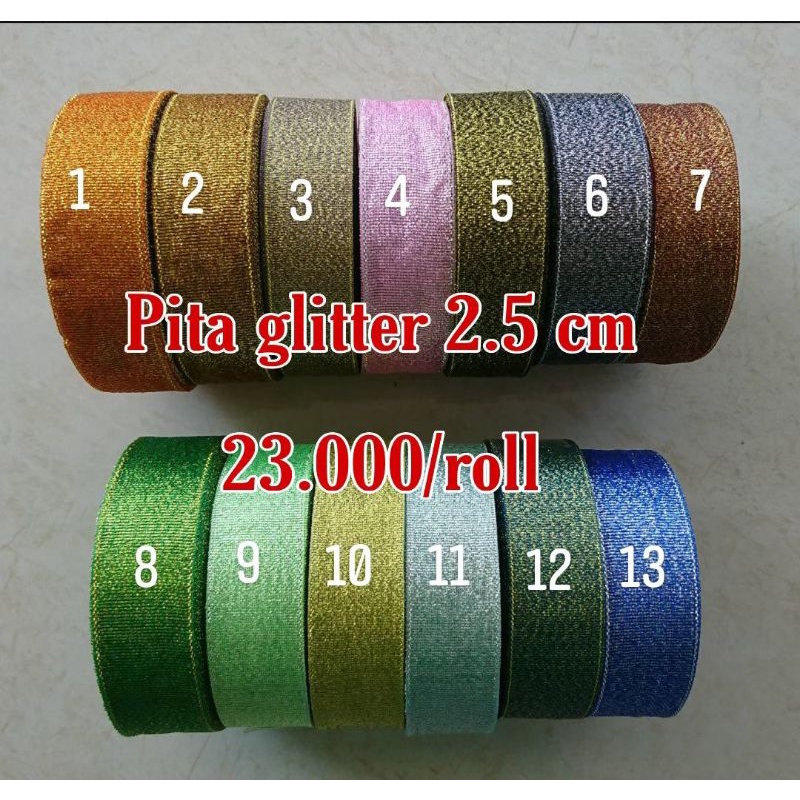 

Pita Glitter 2,5 cm