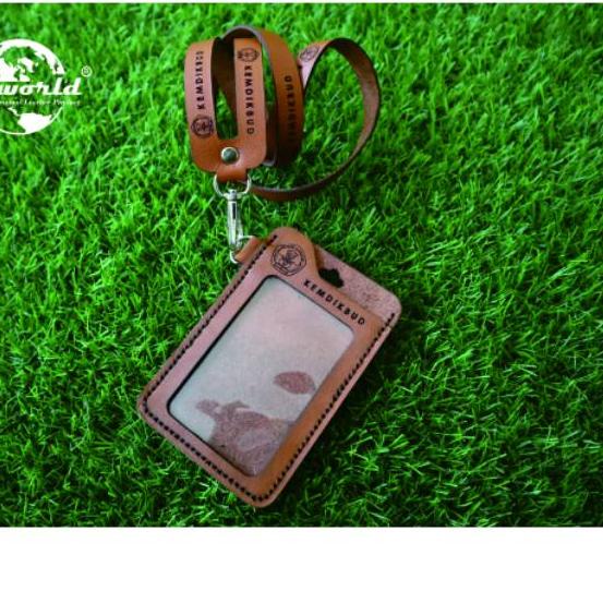 

Terbaru! Nametag Kulit Asli Custom