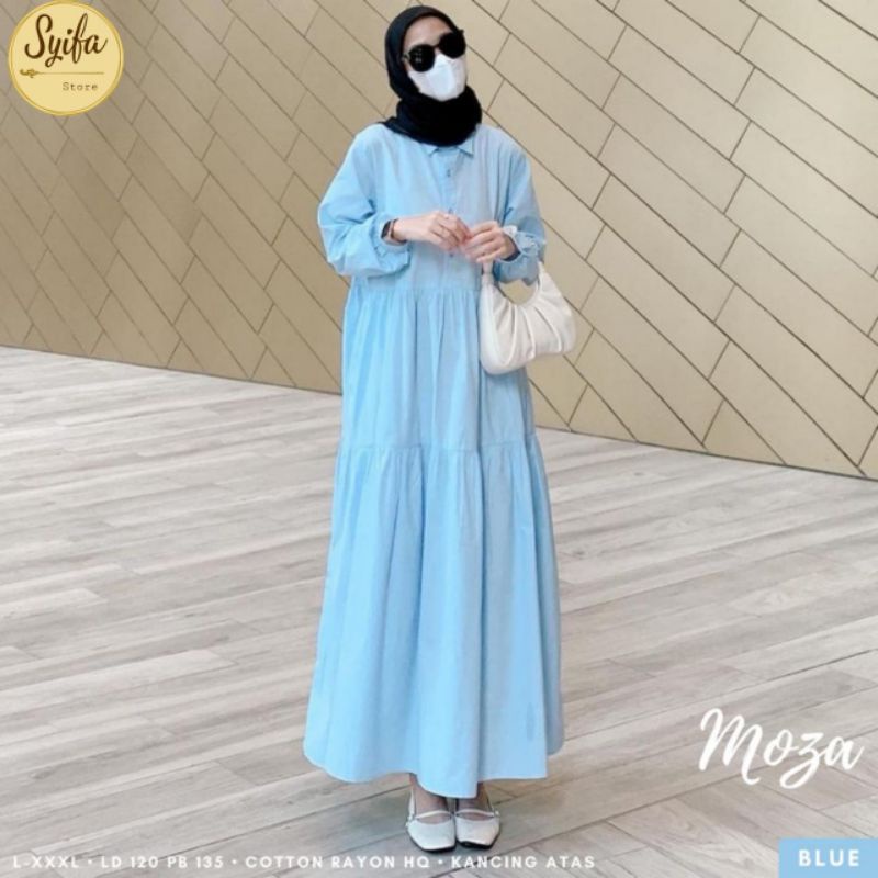 moza Midi dress cotton rayon