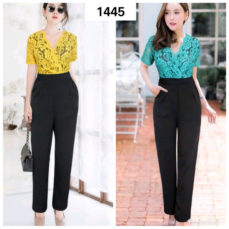 JUMPSUIT BROKAT SCUBA/JUMPSUIT BROKAT SCUBA PREMIUM 1445