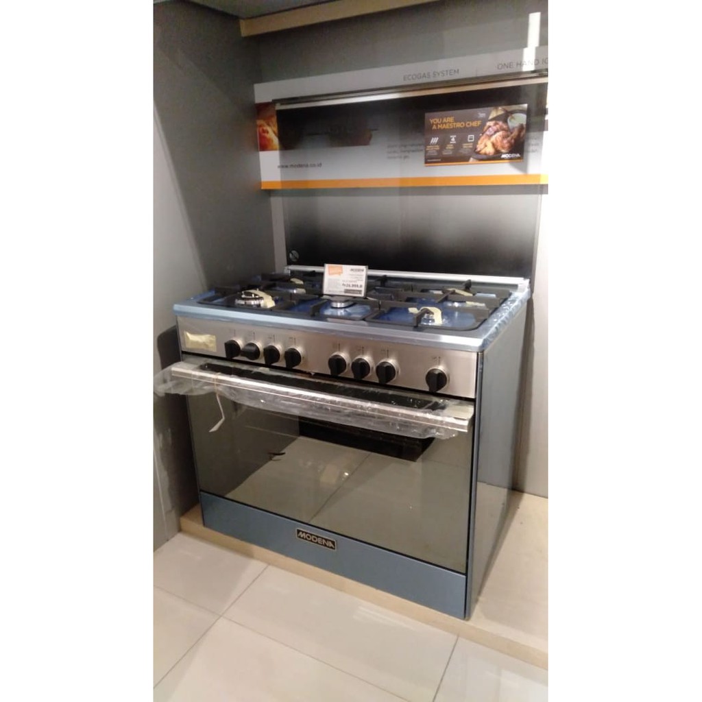 MODENA FC 3955 URBANA - Freestanding Cooker 90 cm - With Big Oven tyc7teiuyi