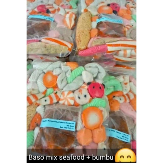

baso mix seafood