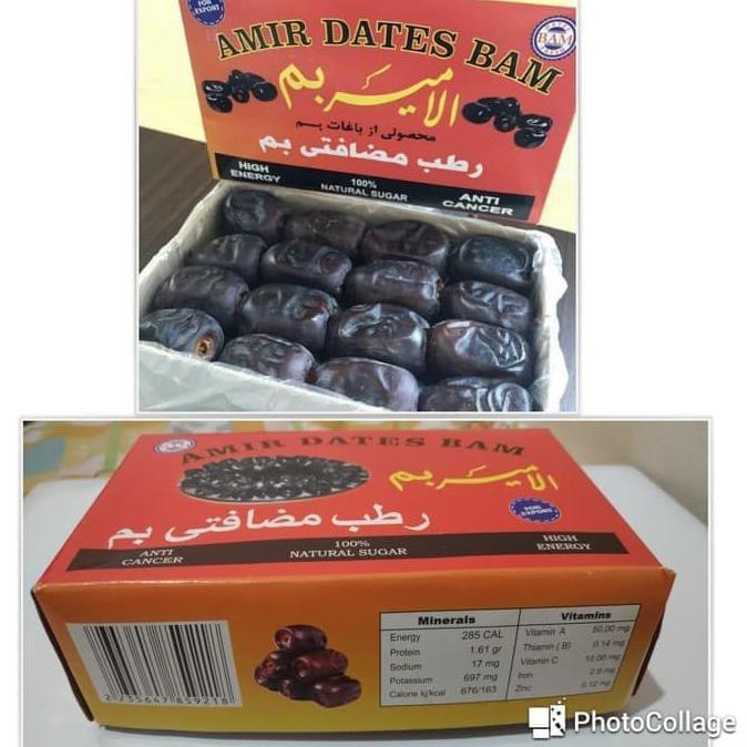 

PROMO MURAH Kurma Madu / Anggur Amir Dates Bam Iran Enak & Murah Best seller