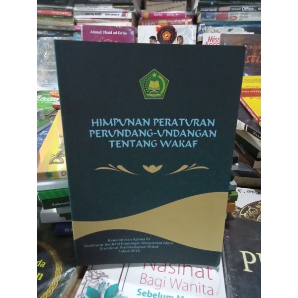 Jual Buku Himpunan Peraturan Perundang Undangan Tentang Wakaf Shopee