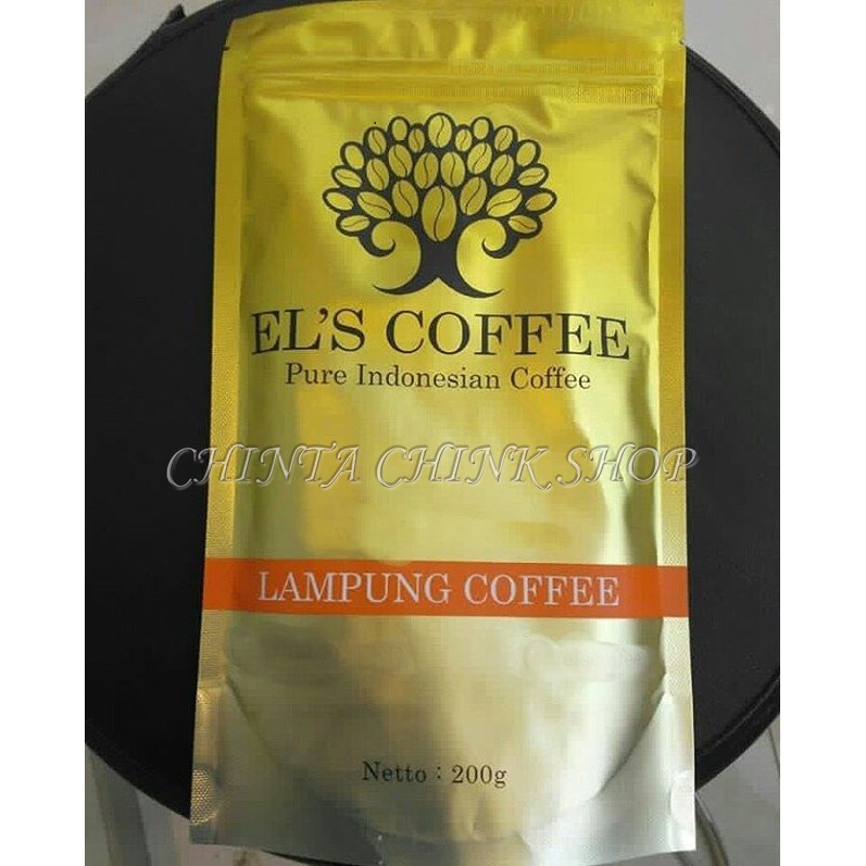 

El's Coffee Gold Spesial Kopi Lampung Kemasan 200g