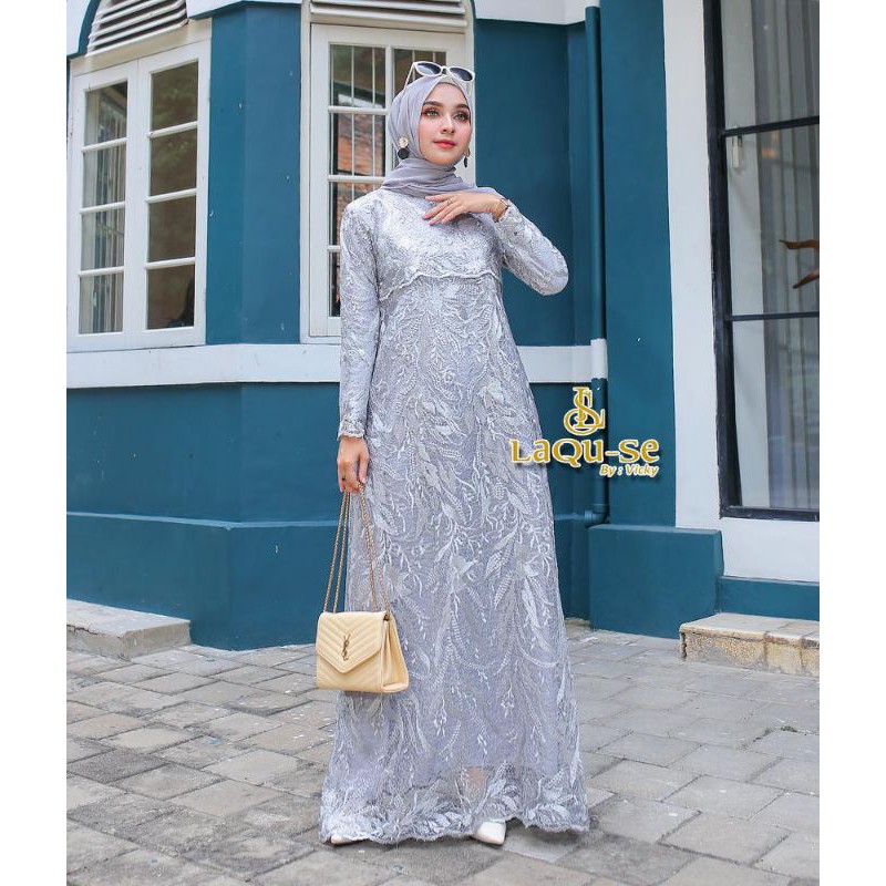 Spj dress modern/dress lebaran/dress wisuda/kebaya modern/kebaya pesta/BICA COD/kebaya modern