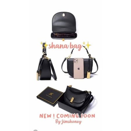 Shana Bag Jims Honey Tas Terbaru Tas Selempang Tas Jinjing Wanita Jims Honey Murah Lucu 100% Original Free Box