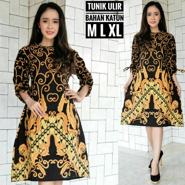 Produsen Batik Tunik Monica Parang 2 Kekinian Modern Pakaian Atasan Seragaman Murah Kondangan Kerja Kantor 85BaNVtoEymRD