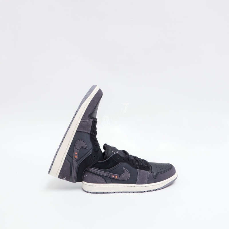 Air Jordan 1 Low Craft Inside Out Black