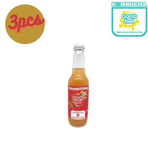 

Kombucha Good Feel - 3 Passion Fruit & Tamarillo