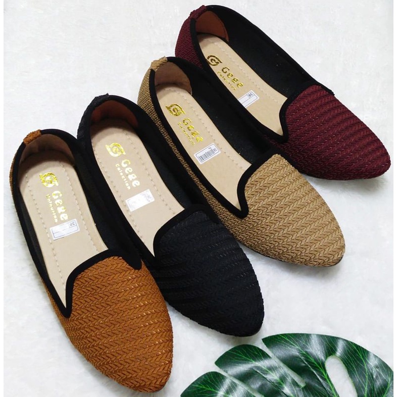 FLAT SHOES LIDAH SOL KARET