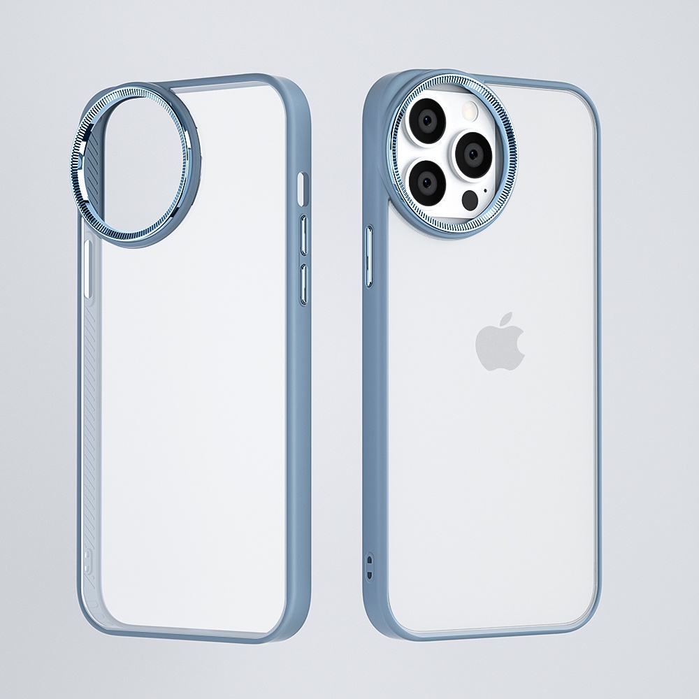 Case Bahan Silikon matte Dengan Lensa Mata Besar Untuk iPhone 11 Pro MAX 12 Pro MAX 13 Pro MAX