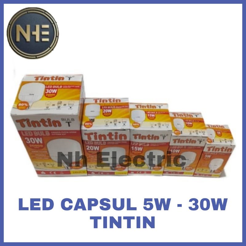 Lampu Led Tintin 10W - Led Capsul 10 Watt Tintin - Lampu Led Murah 10w Tintin