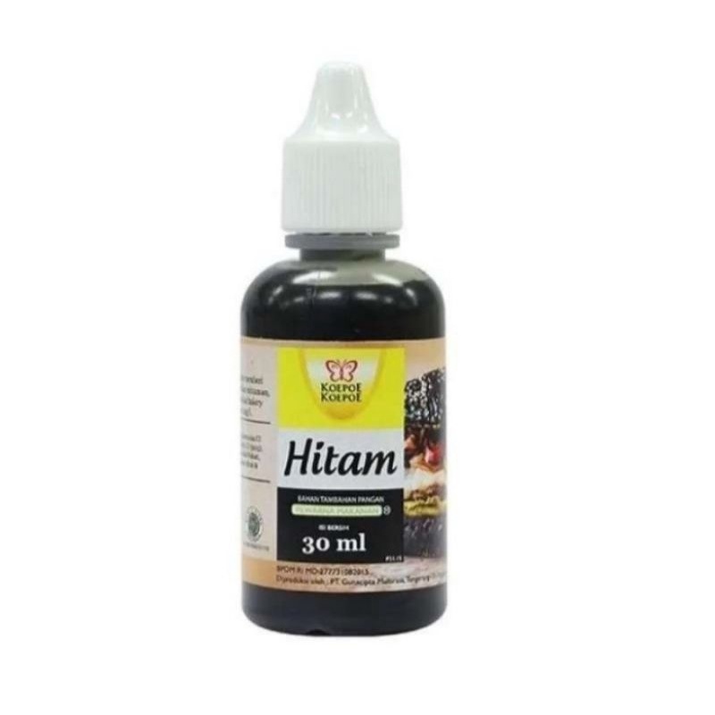 

Koepoe Koepoe Pewarna Makanan Hitam 30 ml