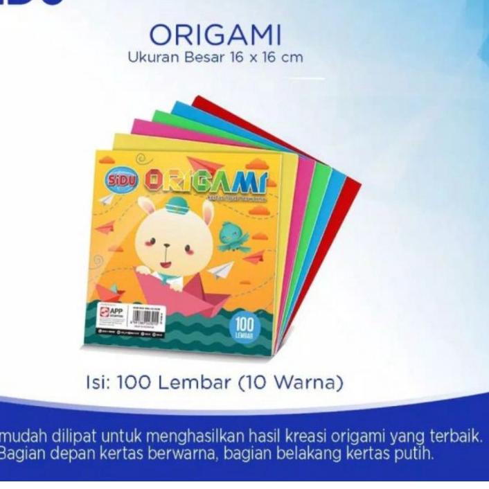 

【Penjualan Terbaik】✅COD Kertas Origami/kertas lipat Besar Sinar Dunia 16x16 ( 1pak ) harga bersaing