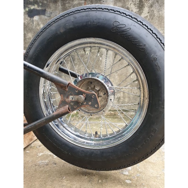 Velg set ban custom chopper ring 16