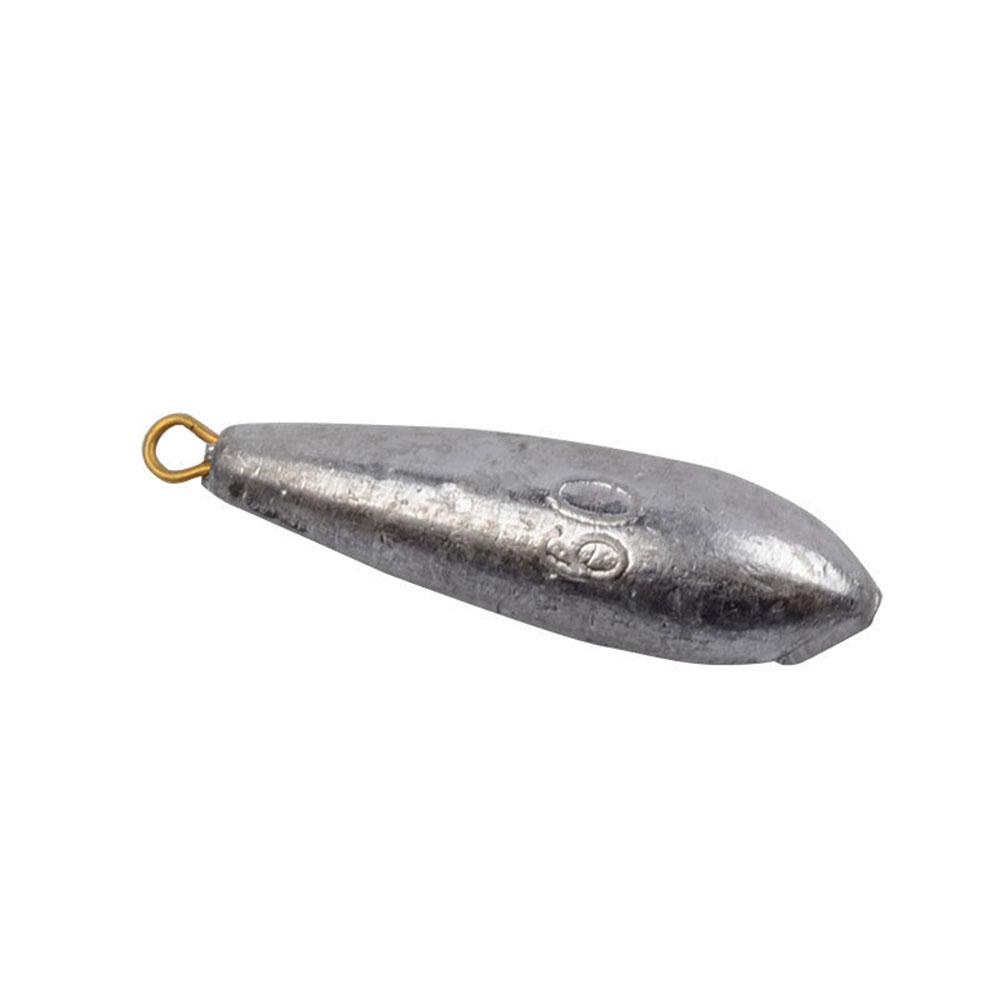 Agustinina Fishing Sinkers Quick Sinking Willow leaf Tackle Angling Gear Tenggelam Umpan Padat Memimpin Pemberat