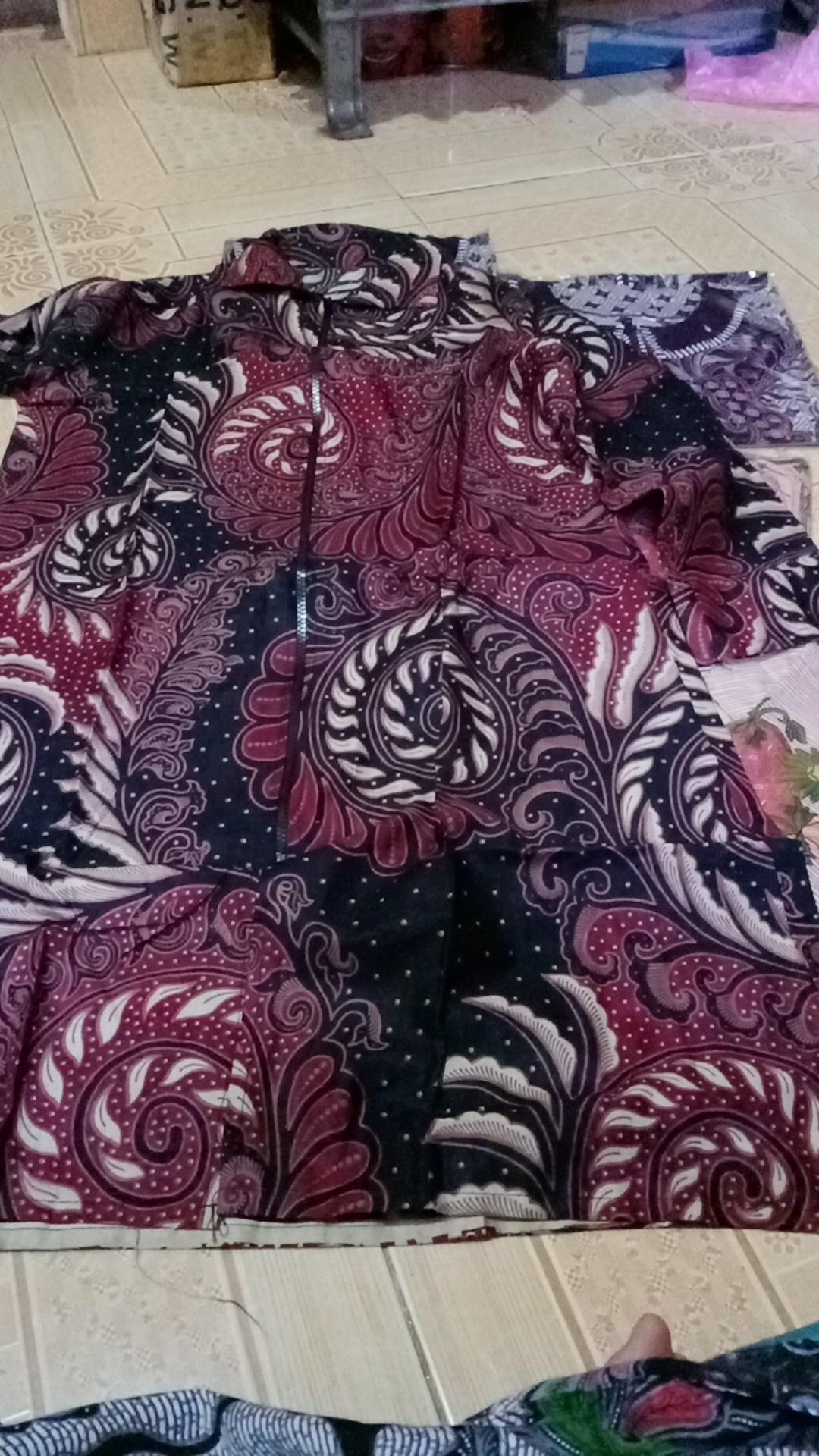 Murah Terlaris Serut Genes Jelita Tunic Navbor Yelbor Whitbor Creambor Tunik Batik