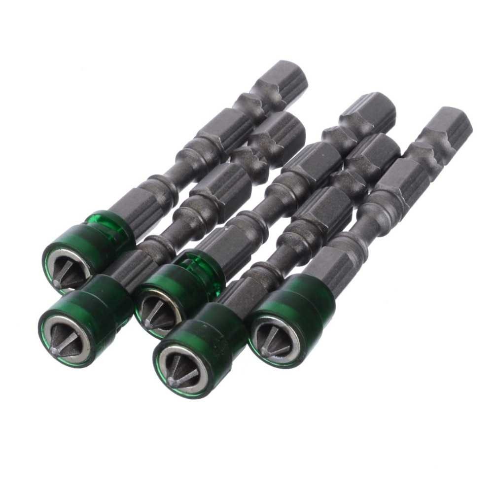 Terlariss !! Mayitr Kepala Obeng Magnetic Screwdrivers Hex S2 PH2 5 PCS