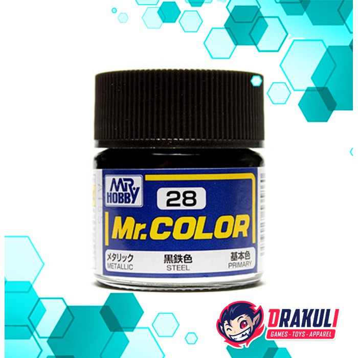 Mr. Hobby Mr. Color Model Kit Paint - Steel C28