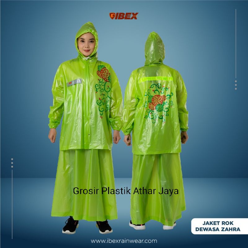 Jas Hujan Jaket Rok / Jas Hujan Muslimah / Jas Hujan Setelan Rok / Jas Hujan Rok / Mantol Rok / Jas 