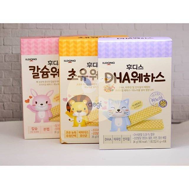 ILDONG wafer biscuits / snack bayi wafer