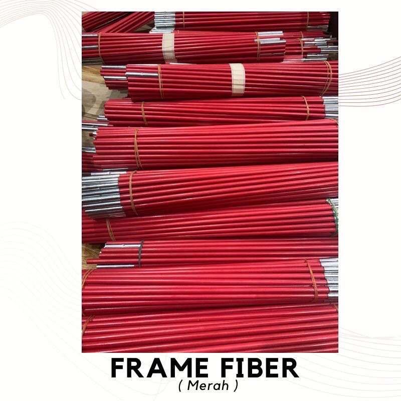 FRAME TENDA FIBERGLASS TIANG TENDA UKURAN  6,9 7'9 & 8,5