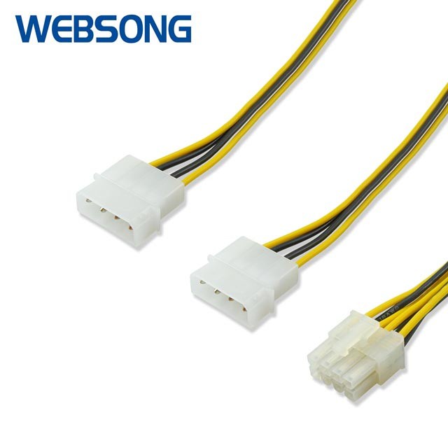 Kabel Power Molex to ATX12V 8pin High Quality Websong