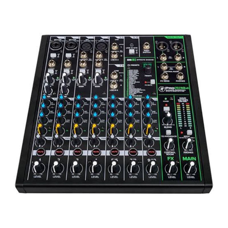 MIXER MACKIE PROFX10V3 10 CHANNEL PROFESSIONAL EFFECT MIXER WITH USB PRO FX10V3 ORIGINAL