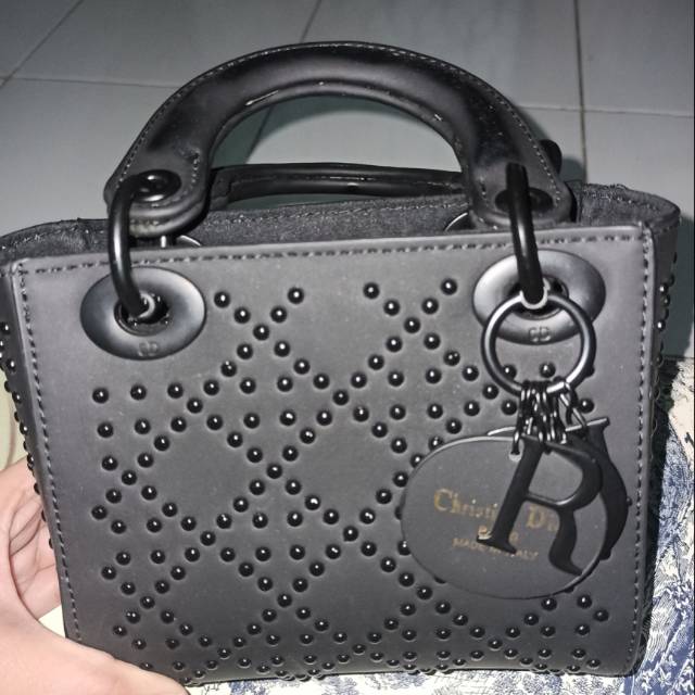 Tas dior Lady dove small