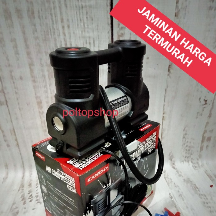 TERMURAH Pompa Ban Mobil Elektrik Portable Coido 6256 100 Psi