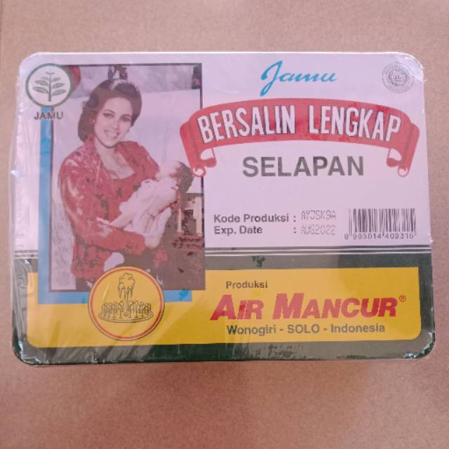 Jamu Bersalin Lengkap Selapan Air Mancur