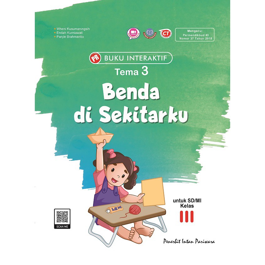 INTAN PARIWARA BUKU INTERAKTIF KELAS 3 TEMA 3 BENDA DISEKITARKU