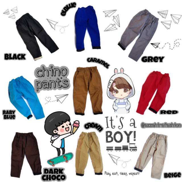 Celana panjang chino/ celana chino/ chino/ celana anak/ celana panjang anak/ chino