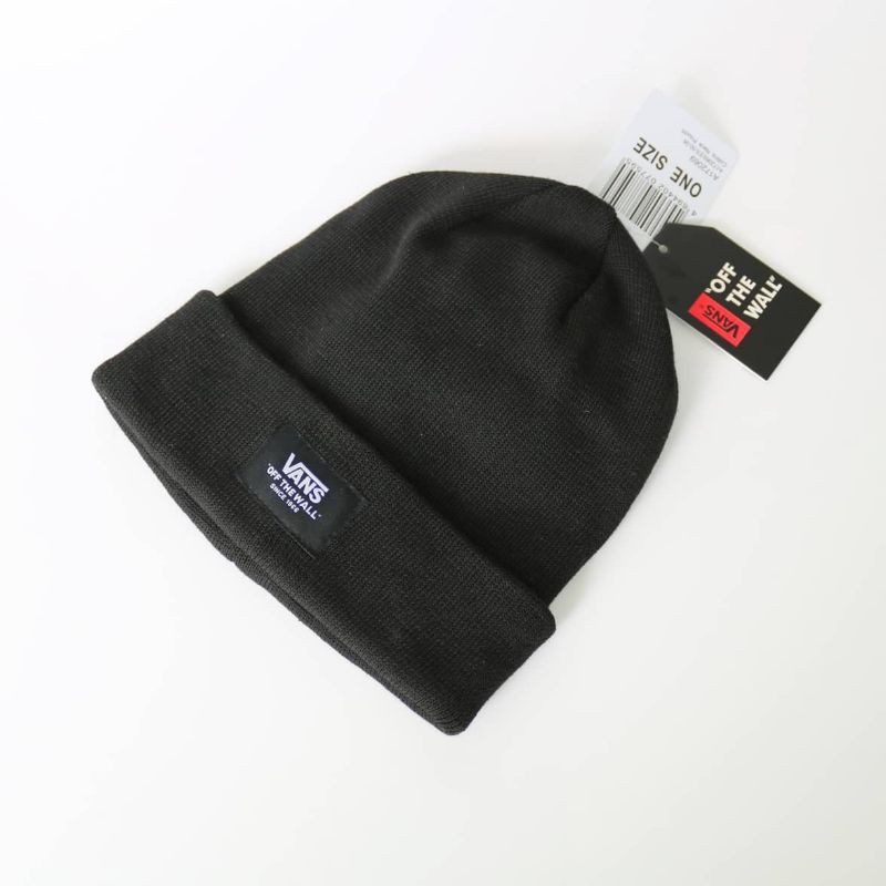 Kupluk/beanie vans hitam