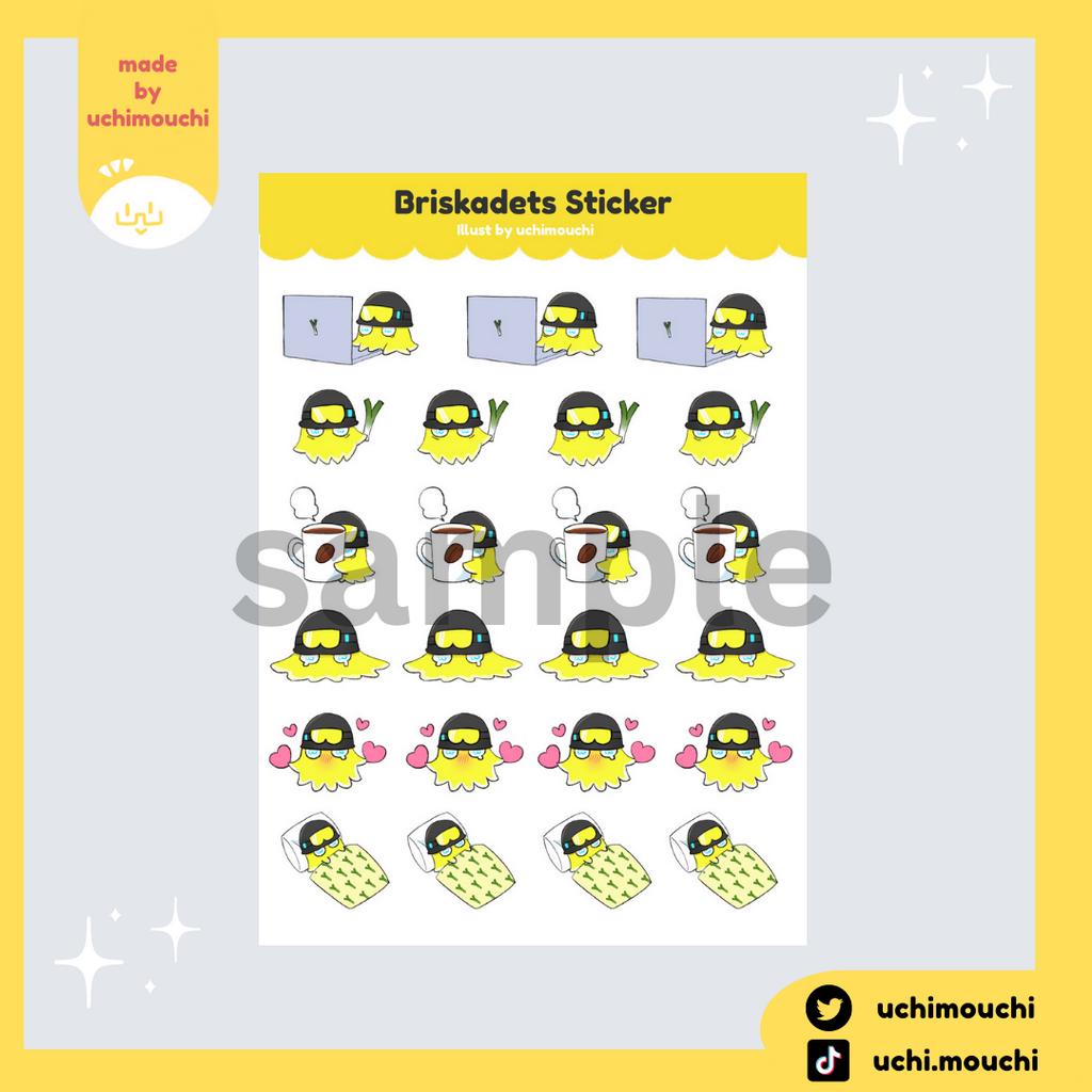 

[CLEARANCE SALE] Nijisanji EN - Sonny Brisko Briskadets Journal Sticker