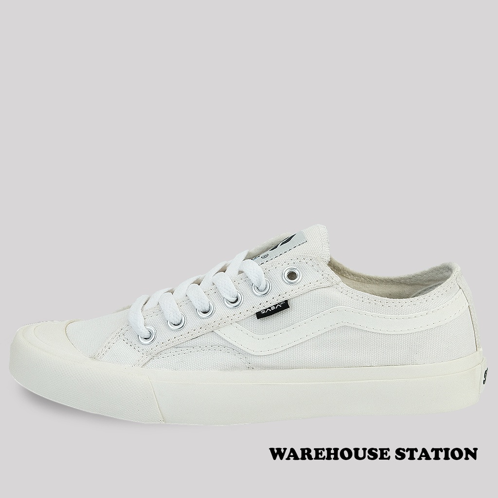 SABA Veloz Low All White - Sepatu Sneakers Casual Pria Wanita