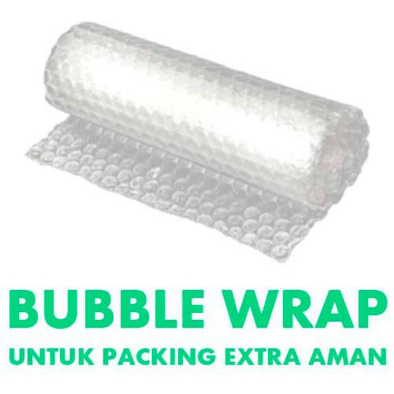 Extra Bubble Wrap Untuk Pengaman Extra Packing / Aman