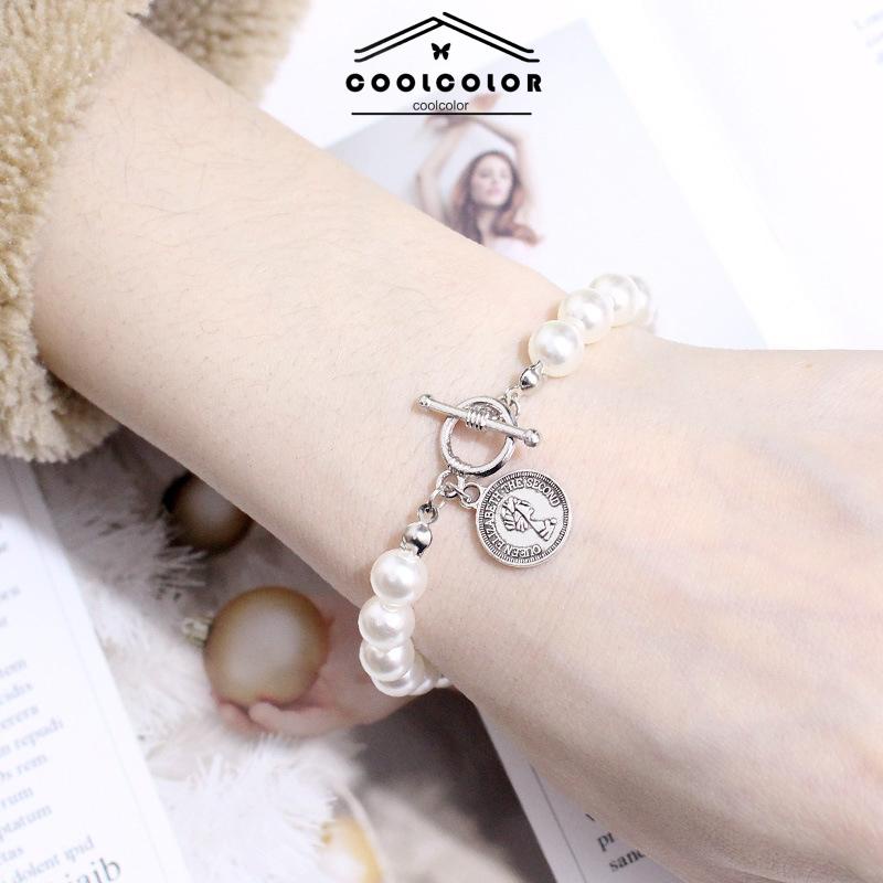 COD❤️Gelang Mutiara Sederhana Imitasi Gelang Manik-manik Perhiasan Fashion Wanita Gelang Korea Murah Jewelry Aksesoris 2022 Terbaru Ready Stock