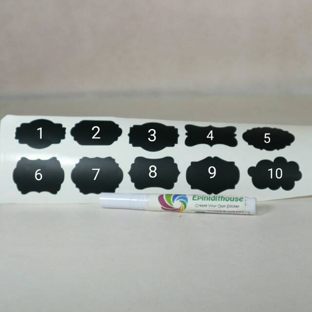JUAL SATUAN STIKER BUMBU DAPUR MASAK BISA DITULIS WATERPROOF TOPLES