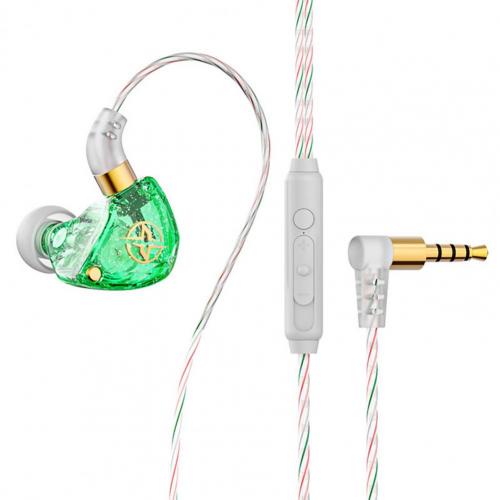 Baru X6 Deep Bass Headset Earphone Musik Gaming Headphone Monitor Kabel 3.5mm Bungkus In-Ear Subwoofer Bass Berat
