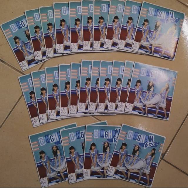 JKT48 GINGHAM CHECK SINGLE ALBUM