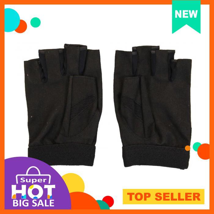 Sarung Tangan Motor Comfort Knuckle Half Finger Black