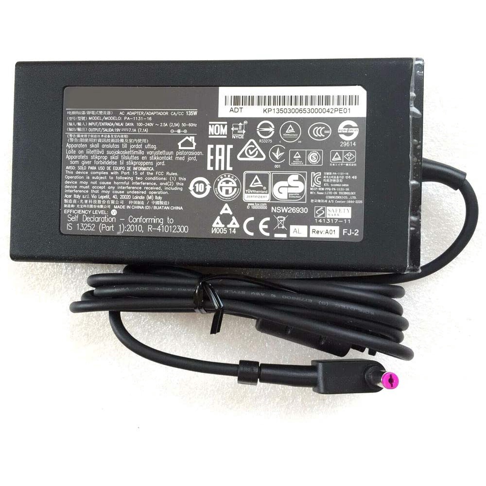 Charger Adaptor Acer Nitro 5 AN515-31 AN515-41 AN515-42 AN515-51 AN515-52 AN515-53 AN515-51 135watt 