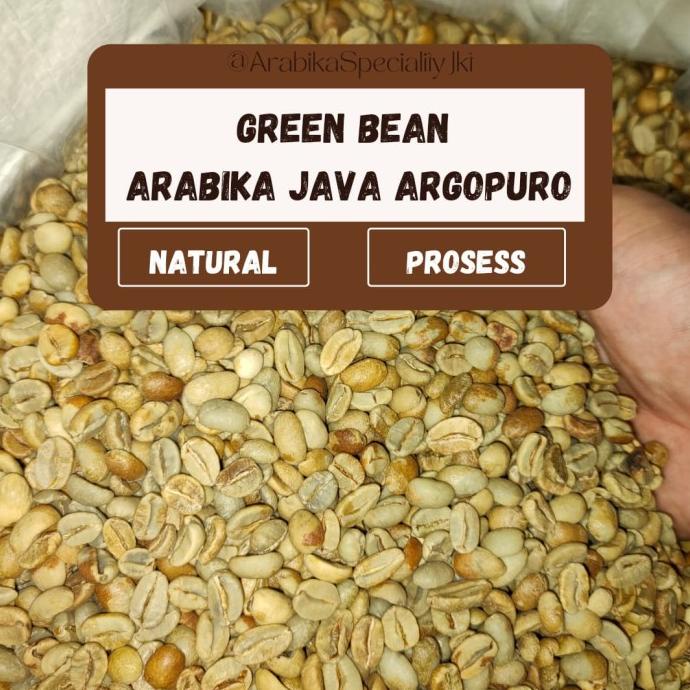 

Green Bean Arabika Java Argopuro Naturall Prosess